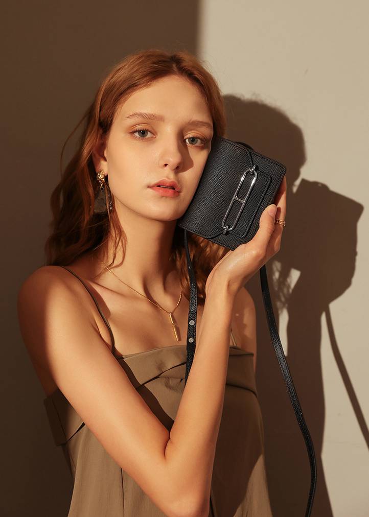 🎁 Mirelle leather Mini  Bag - Black (100% off)
