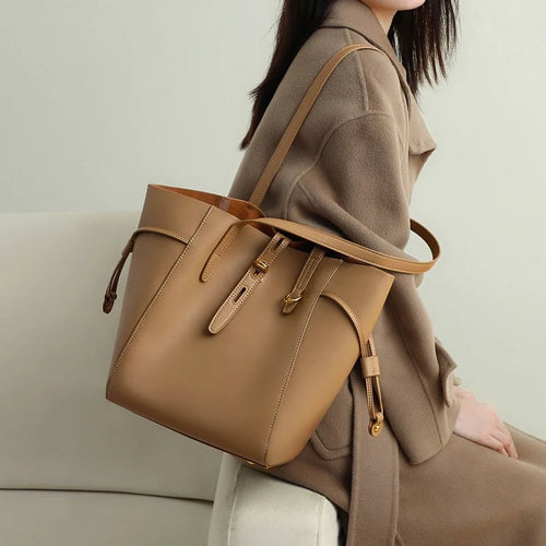 Belted Tote Bag