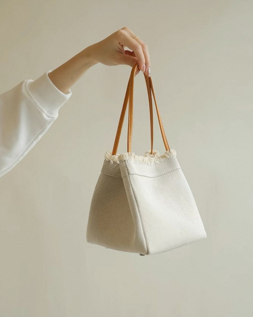 Denim Luxe - White